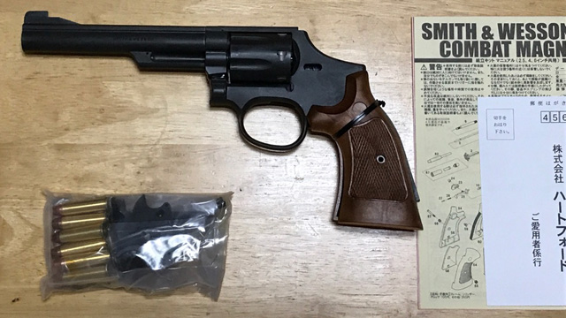 ハートフォード／S&W M19コンバットマグナム6インチ（組立キット
