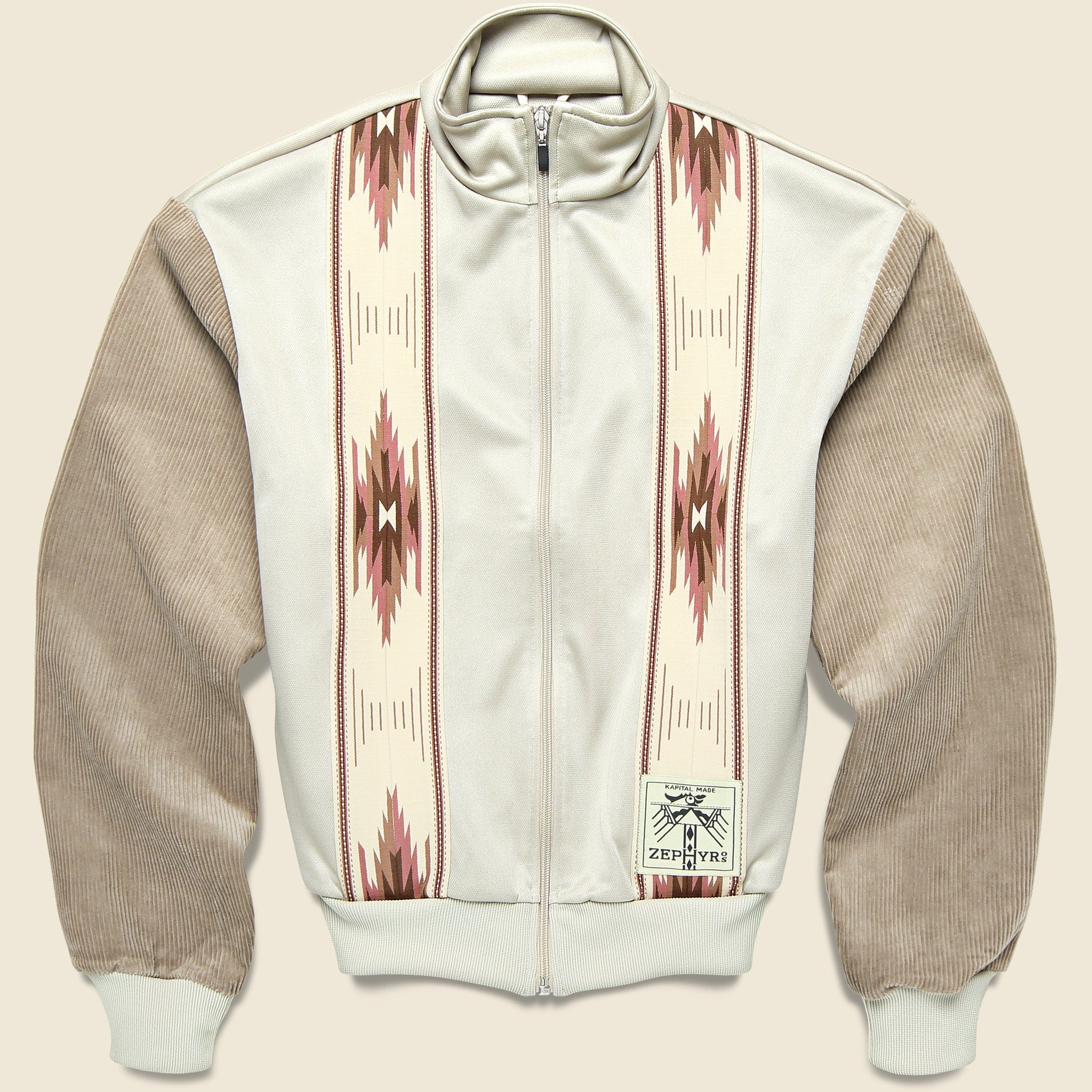 Smooth Jersey KOCHI & ZEPHYR Track JKT - Beige