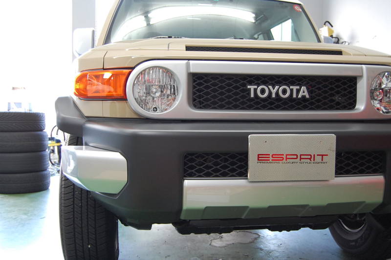 FJクルーザー HID＆クリアーウィンカーレンズ取り付け | ESPRIT