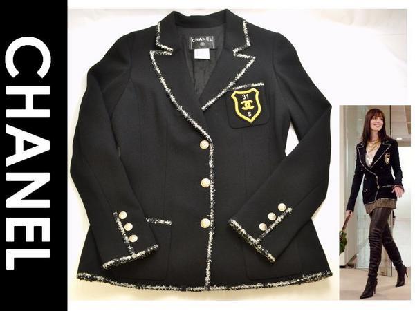 CHANEL/シャネル05Cプラダを着た悪魔ジャケット黒42 | リサイクル