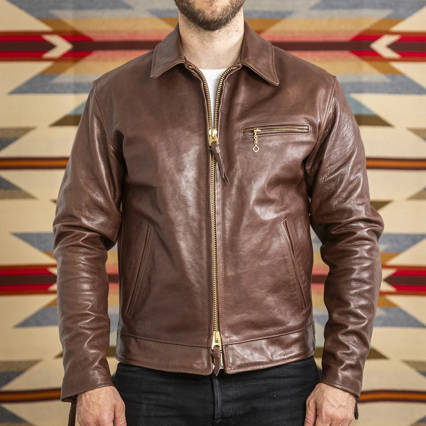 Simmons Bilt Liberator Jacket Chocolate – Handmade UK