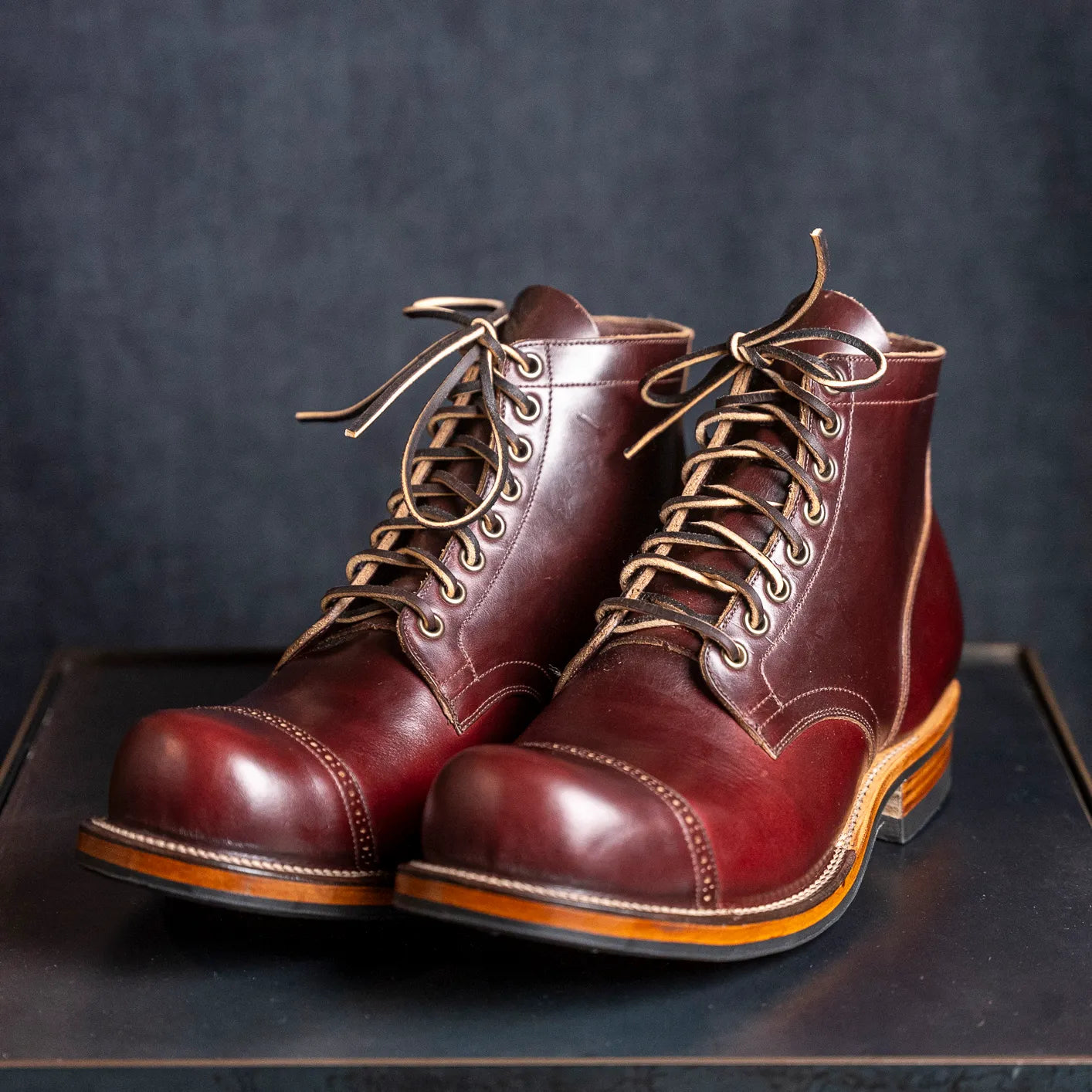 Viberg x Statement 310 Service Boot - Brown