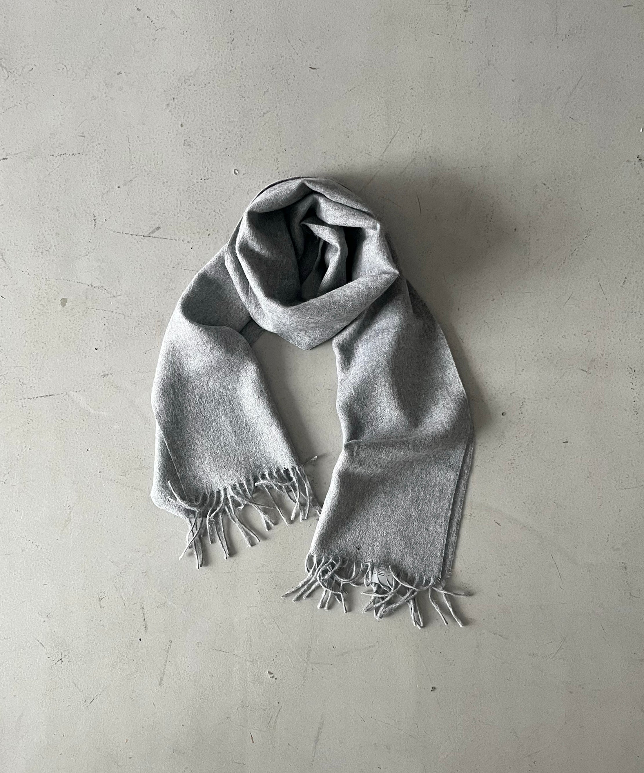 THE INOUE BROTHERS【ザイノウエブラザーズ】brushed scarf 