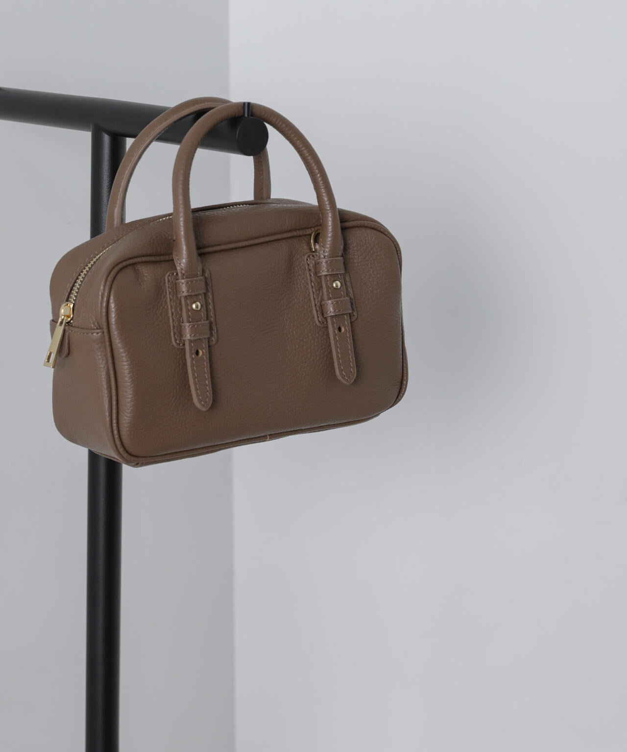 MARCO BIANCHINI / 2WAY レザー ミニボストン バッグ