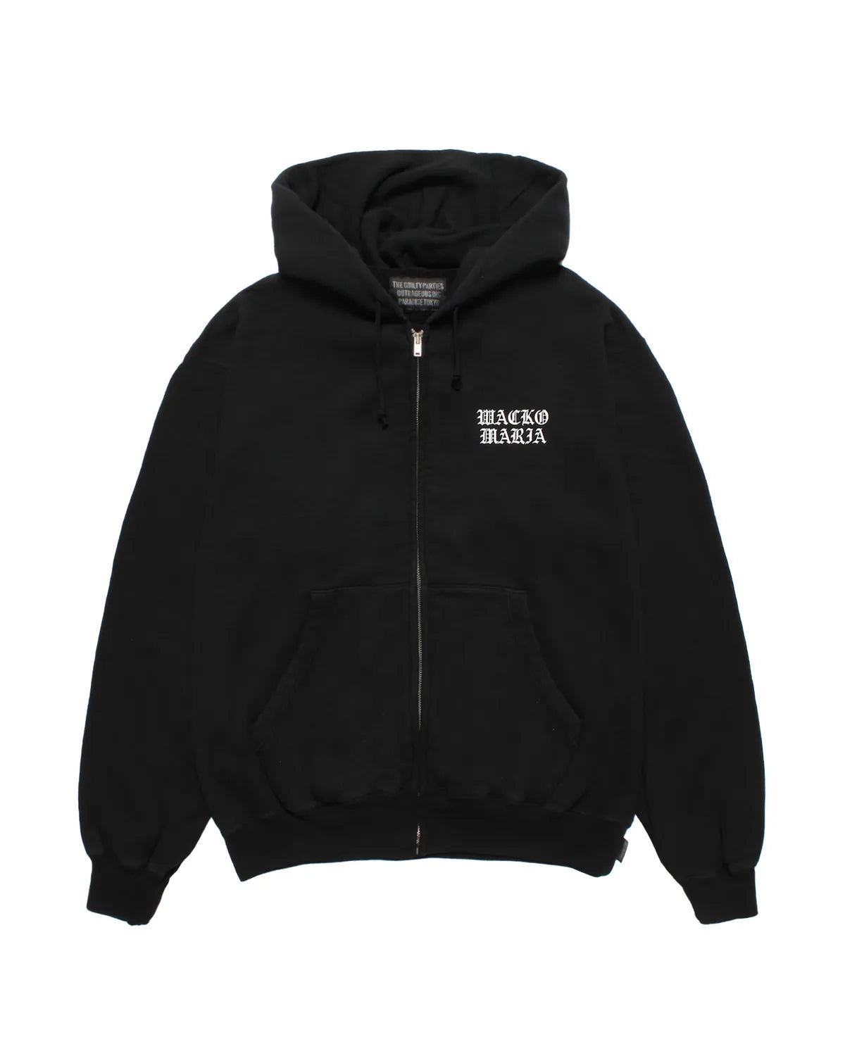 WACKO MARIA(ワコマリア) / WASHED MIDDLE WEIGHT FULL ZIP HOODED