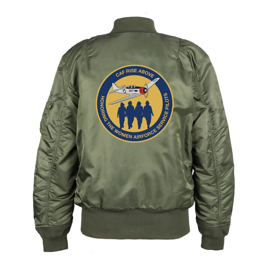 MA-1 Flight jacket -WASP, Mens and Ladies – CAF Red Tail Squadron