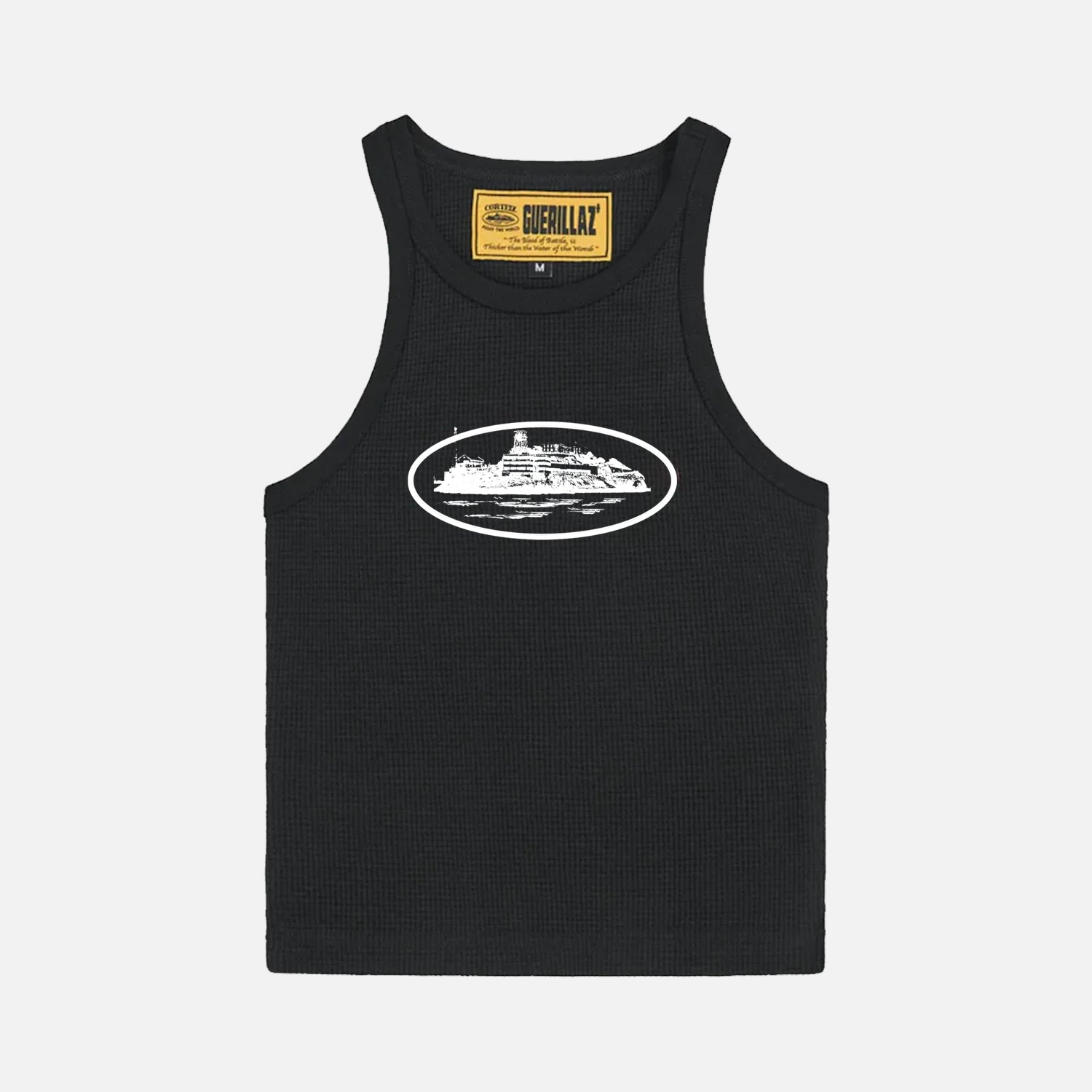 Corteiz RTW OG Women's Alcatraz Tank Top - Black / White