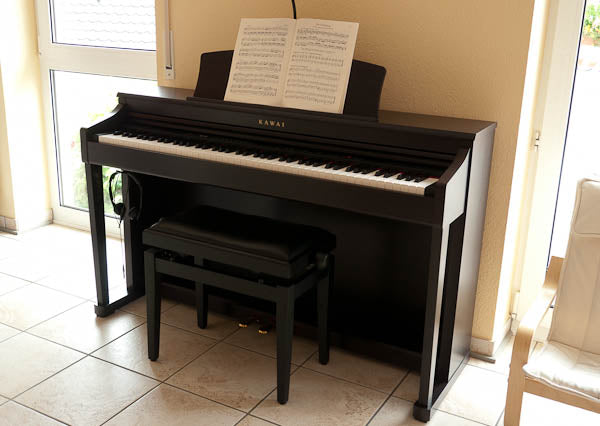 Kawai CN33 digital piano and stool in dark rosewood finish stock