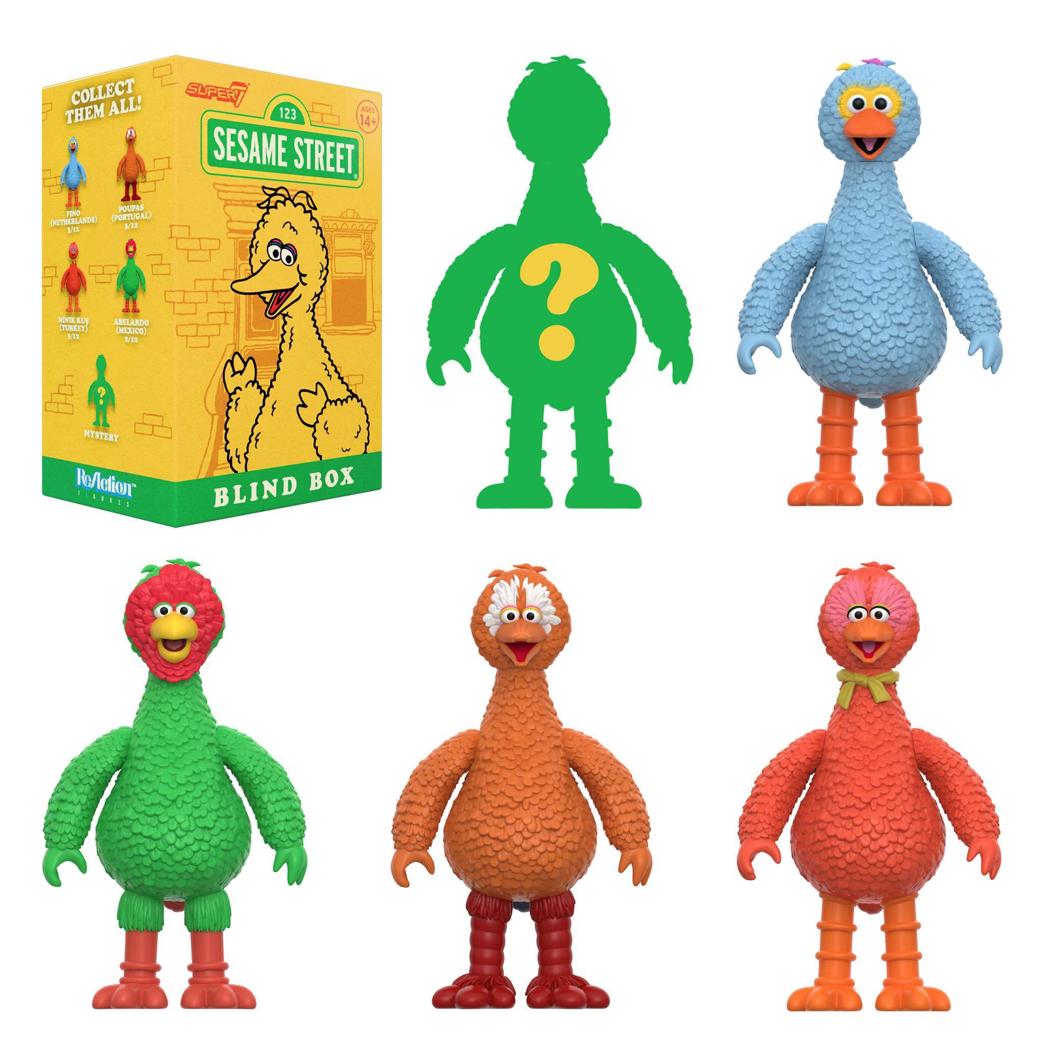 Sesame Street Blind Box Wave 05 (Big Birds From Around The World) - In