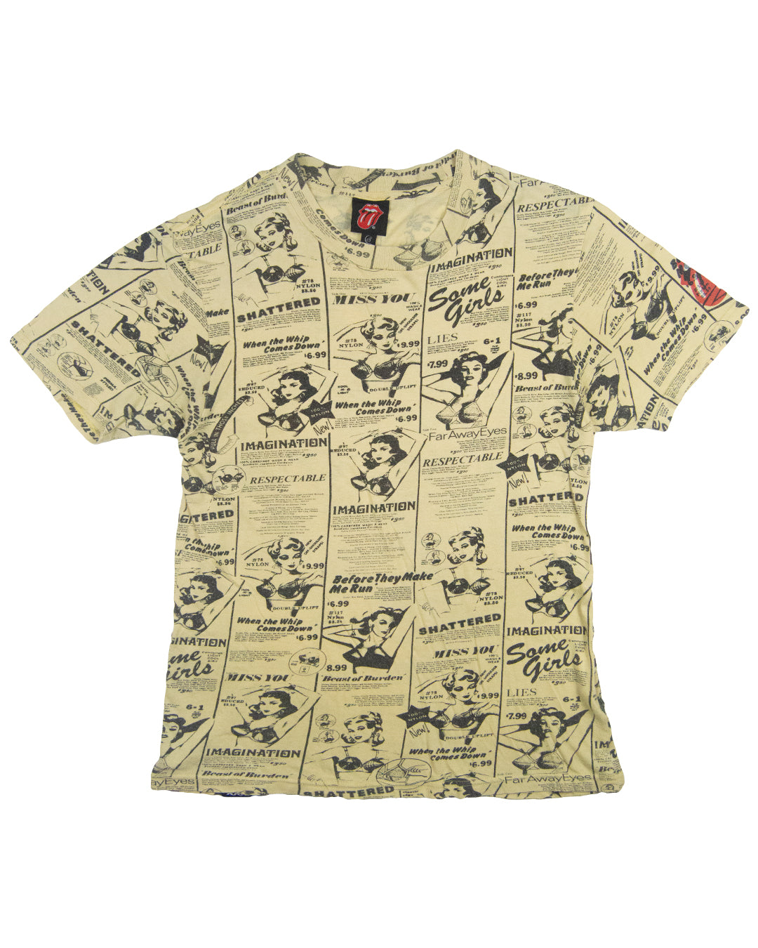 Hysteric Glamour x Rolling Stones All Over Print Tee – SaolMortem