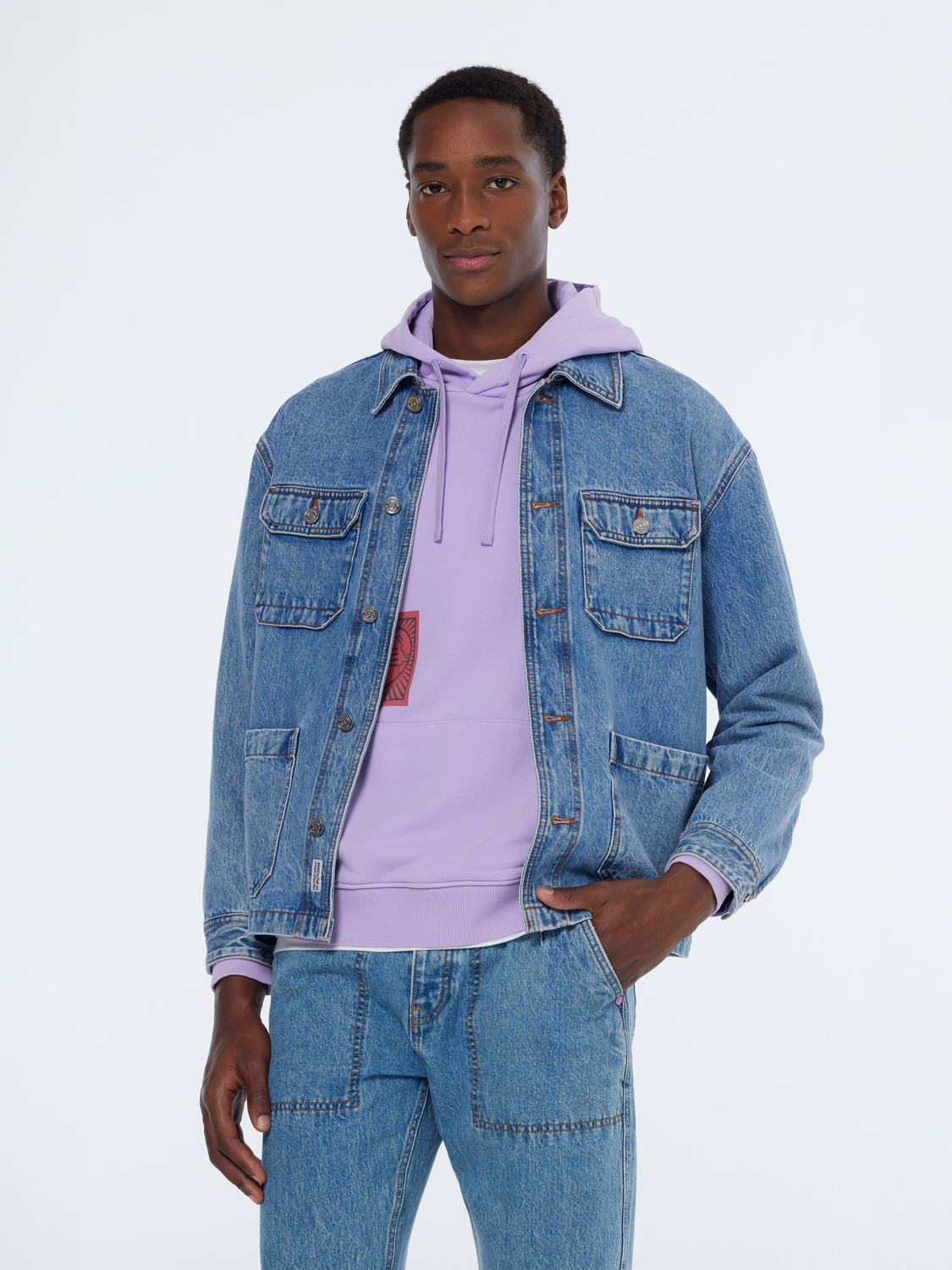 Denim Chore Jacket | Lakehouse – Scotch & Soda