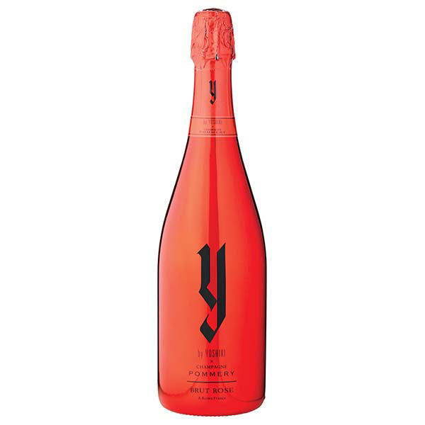 Y by YOSHIKI x Champagne Pommery Brut Rose – Century Liquor & Wines
