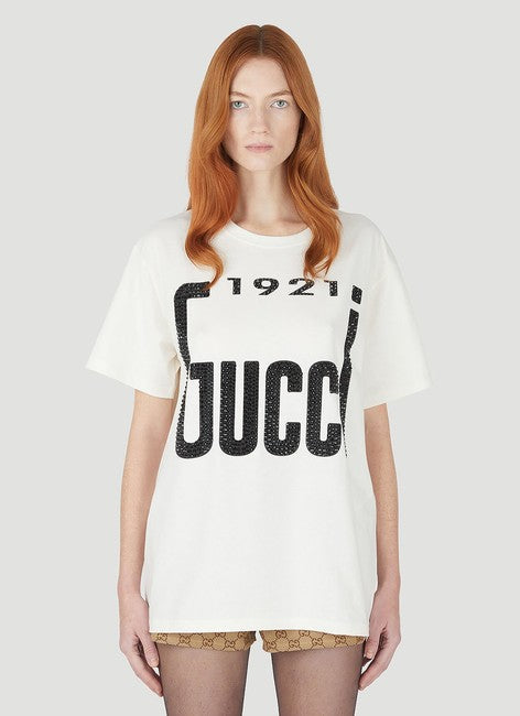 Gucci Crystal 1921 Cotton T-Shirt – shoeslevele