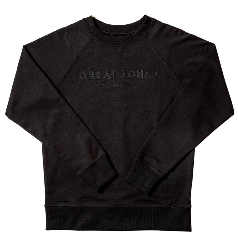 Black on Black Sweatshirt - Great Jones Shop – Great Jones