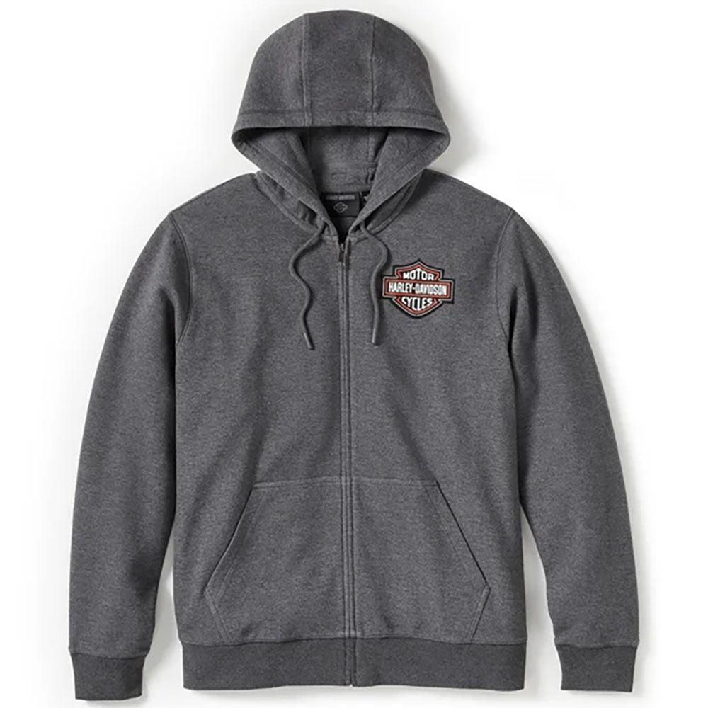 Harley-Davidson Men's Bar & Shield Balaclava Zip-Up Long Sleeve