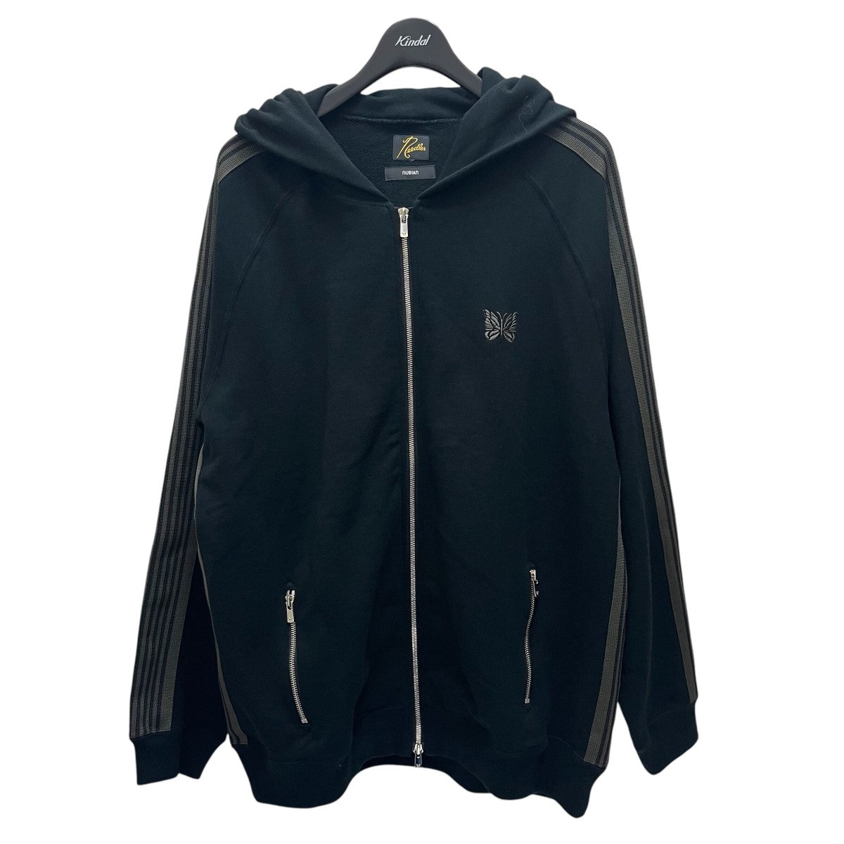 Needles×nubian ジップパーカーOT1586 OT1586 ブラック｜【公式