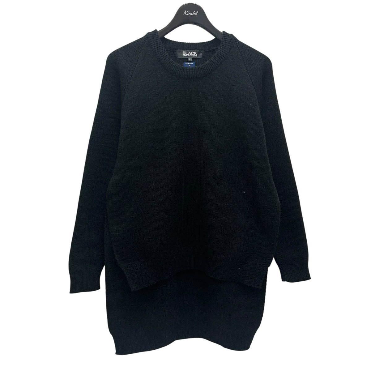 BLACK COMME des GARCONS×Lochaven バックロングニット1D-N003 1D-N003