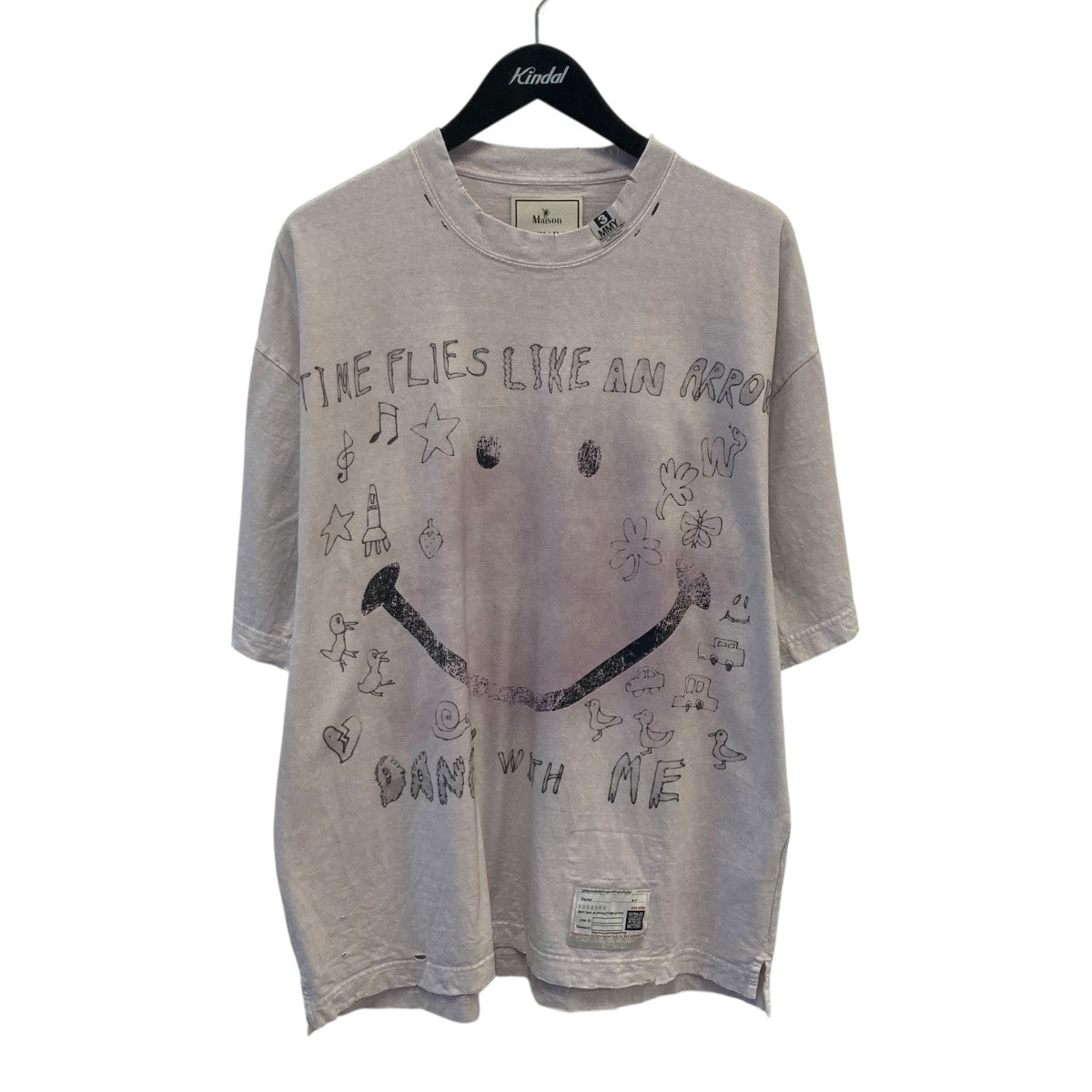 Maison MIHARA YASUHIRO(メゾンミハラヤスヒロ) BLEACHED TEETシャツ