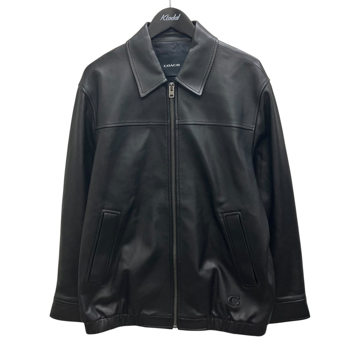 COACH(コーチ) オーバーサイズド ラムレザー ジャケット CQ829