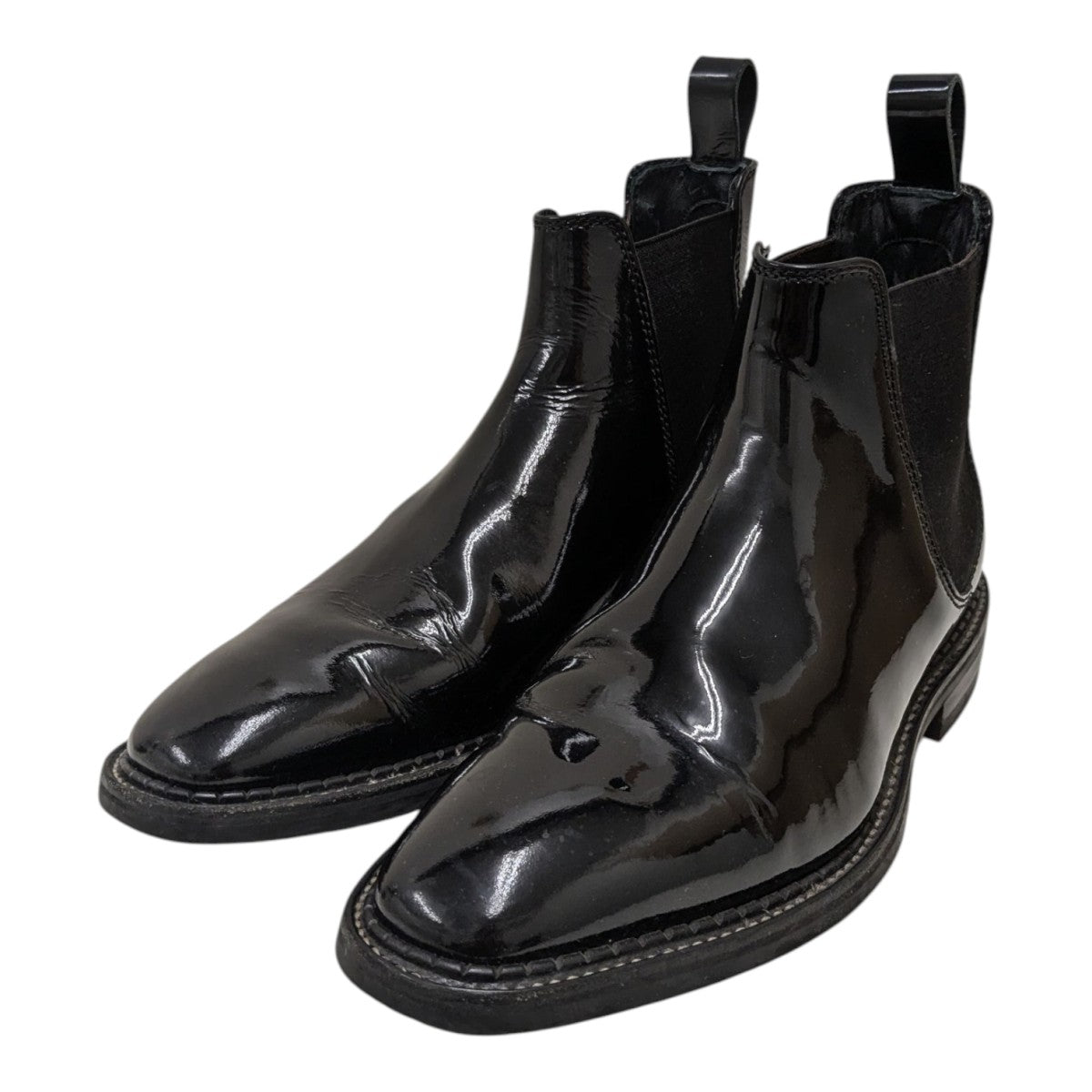 Omar Afridi(オマールアフリディ) エイドリアン パテントレザー