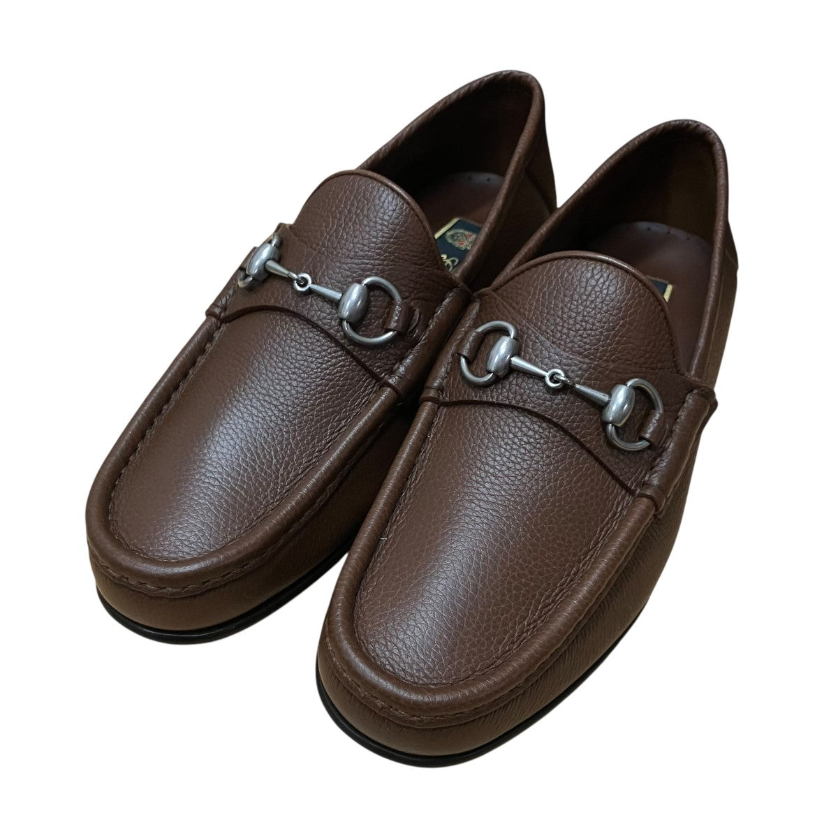 GUCCI(グッチ) ホースビットローファー 816570 ブラウン サイズ 7