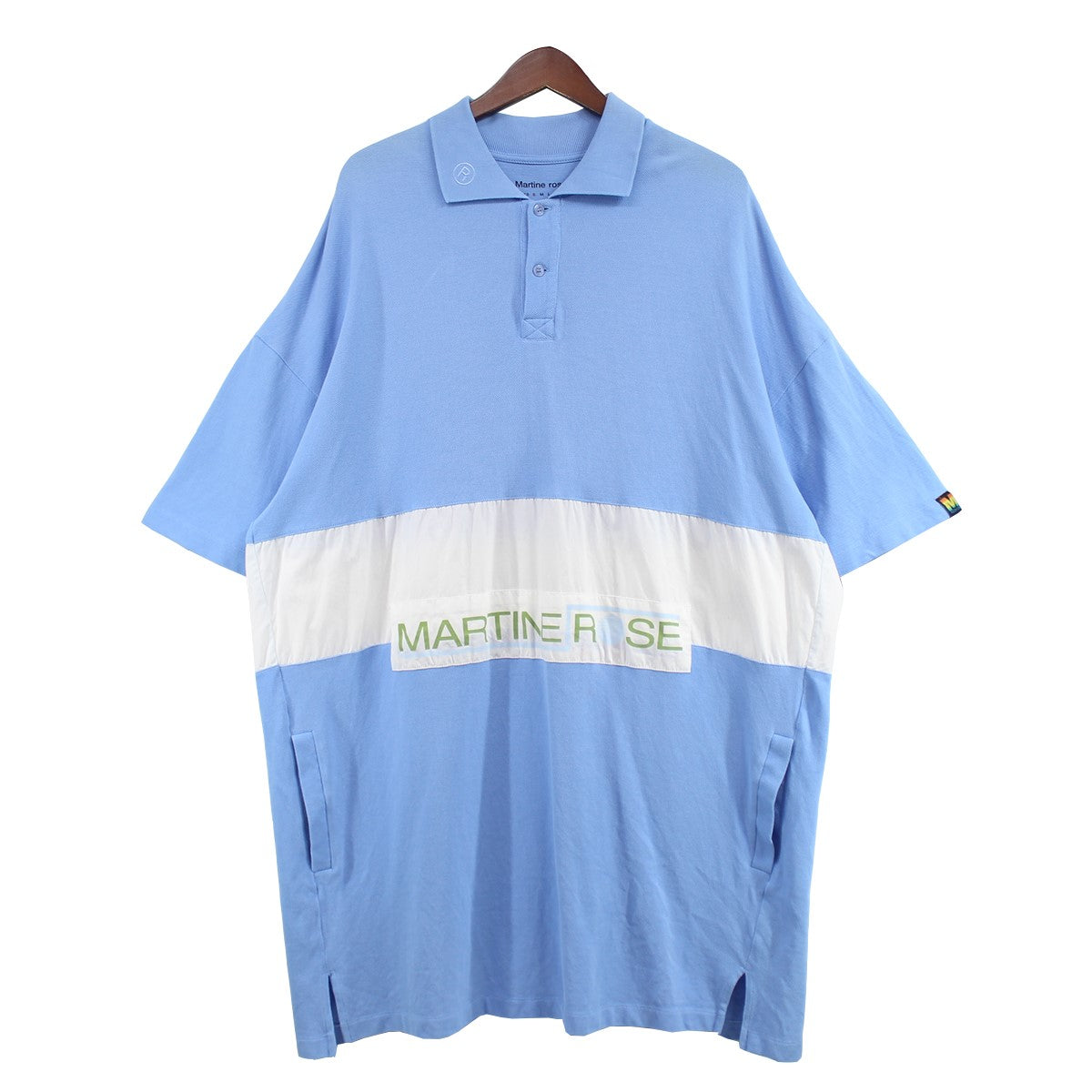 Martine Rose(マーティンローズ) Oversized Polo Shirtロゴ オーバー