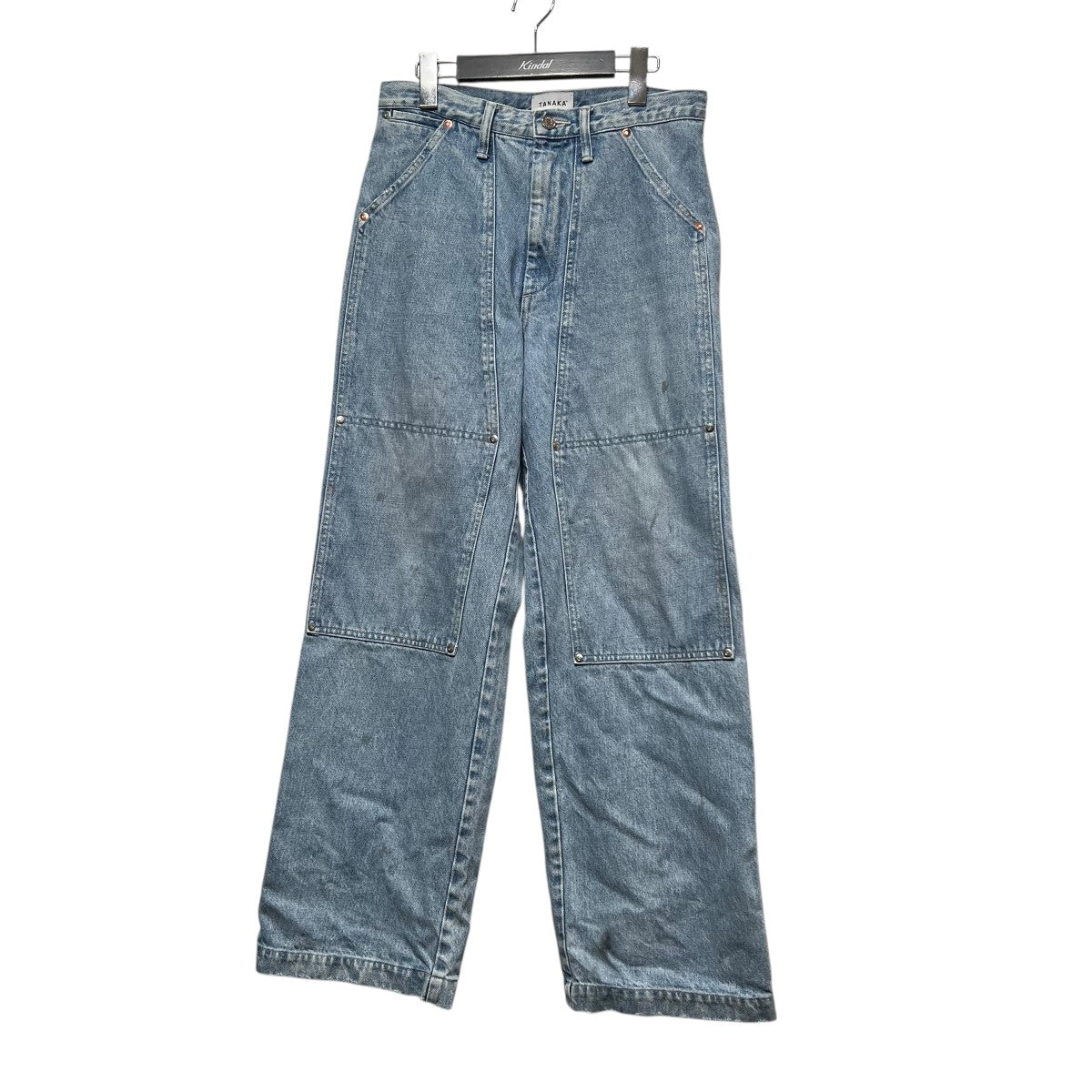 TANAKA(タナカ) WORK JEAN TROUSERSダブルニーデニムパンツST-48 ST-48