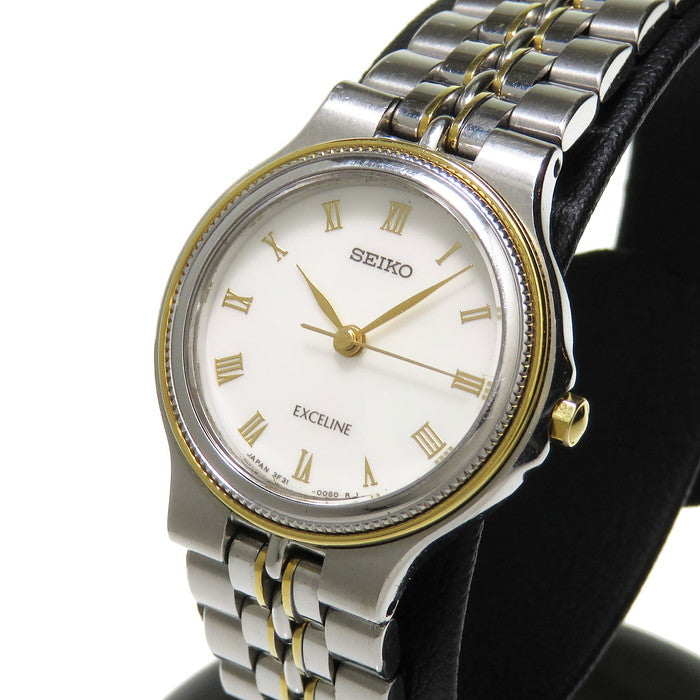 SEIKO/セイコー】 エクセリーヌ 3F31-0030 ※電池交換済 腕時計