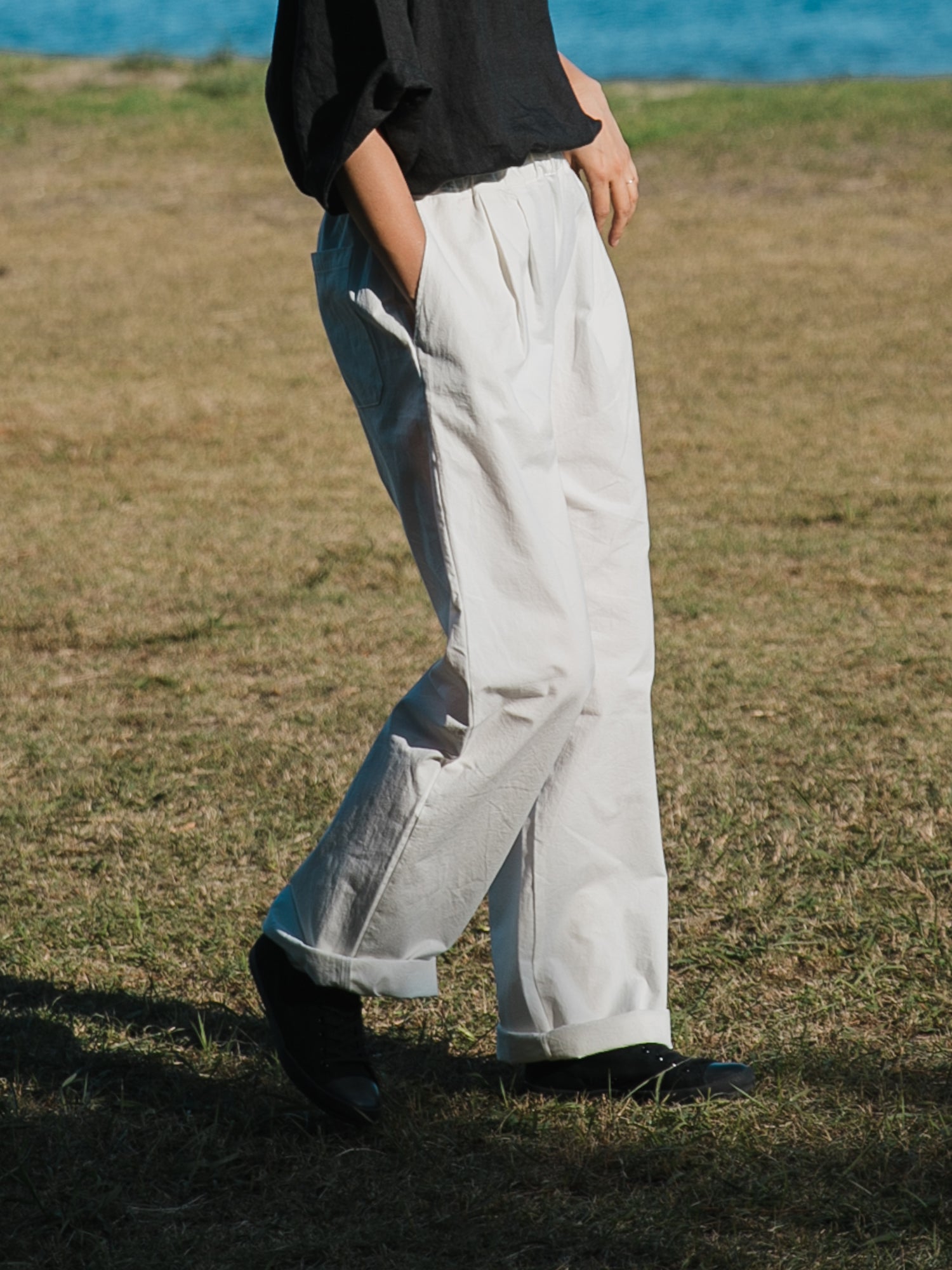 Relax semiwide pants No.2561
