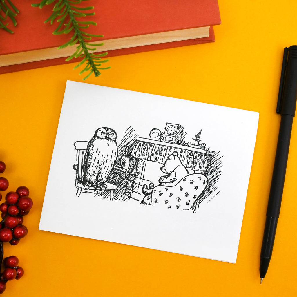Winnie-the-Pooh & Owl: Printable Greeting Card | The New York