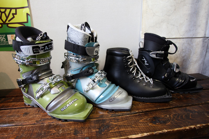 スカルパ テレマークブーツ - 山の道具 ラッピー