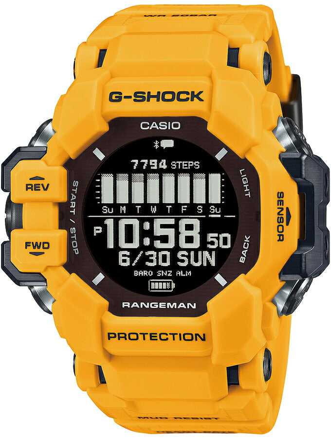 G-SHOCK レンジマン 心拍計 GPS機能 GPR-H1000-9JR メンズ ソーラー