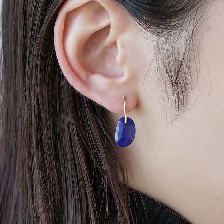 su - CANDY ラピスラズリ ピアス