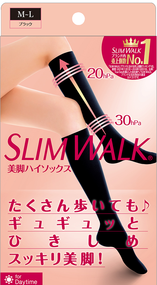美脚ハイソックス | 着圧ソックス スリムウォーク