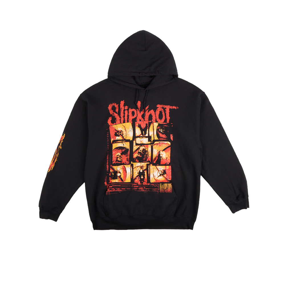 9 Square Pullover Hoodie (Black) - Slipknot Official Store
