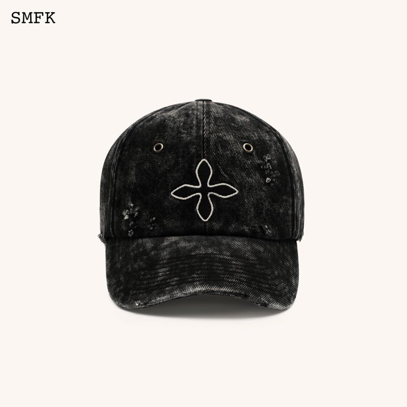 コンパスクロスデニムベースボールキャップ – SMFK Official