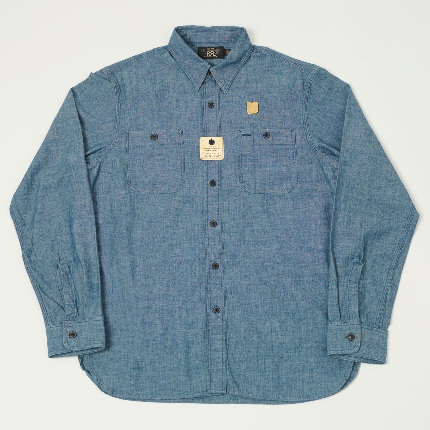 RRL Chambray Workshirt - Indigo – SON OF A STAG