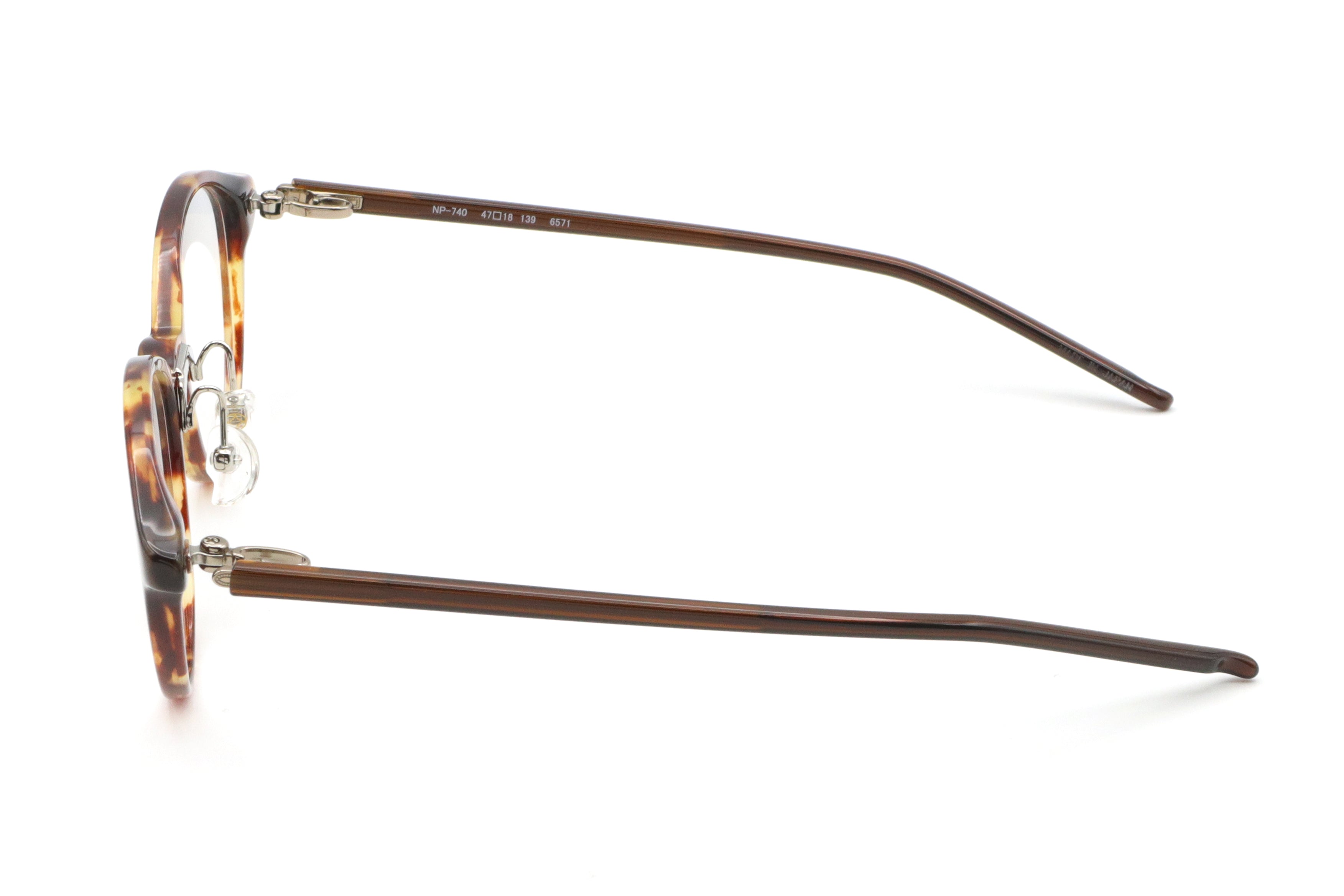 999.9(フォーナインズ) NP-740-6571アンバーデミ(47) – 武田メガネ