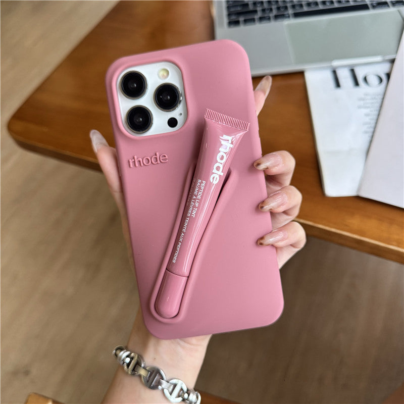 Rhode Phone Case with Lip Gloss (SALTY TAN) – Techinfinities