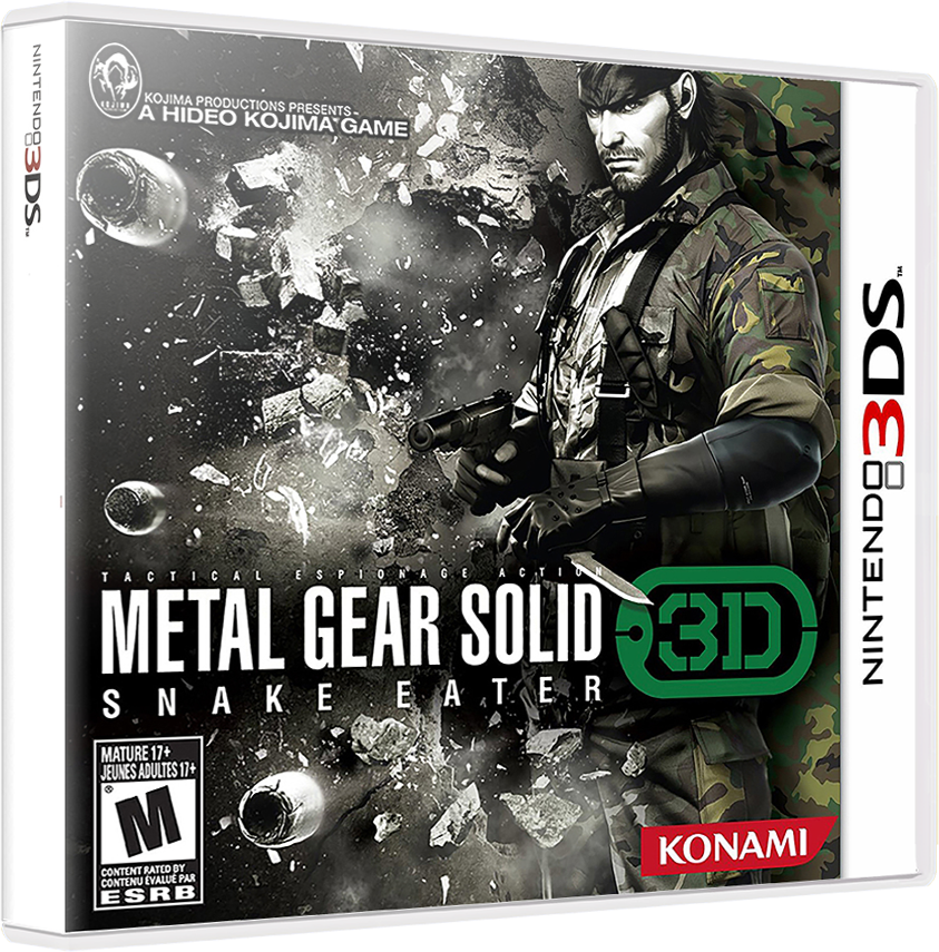 Metal Gear Solid 3D Snake Eater - NINTENDO 3DS – The Exchange Stores