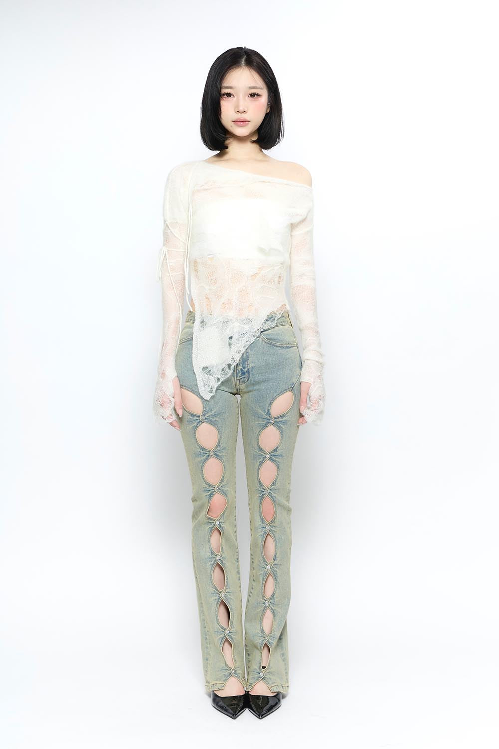 パンツ theredthread S cutting pants THEREDTHREAD / ザレッド