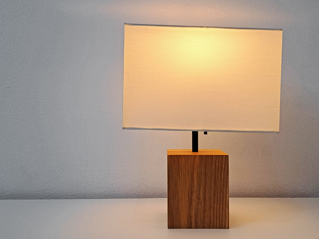 無印良品 MUJI スタンドライト用オーク材スタンド + シェード テーブル