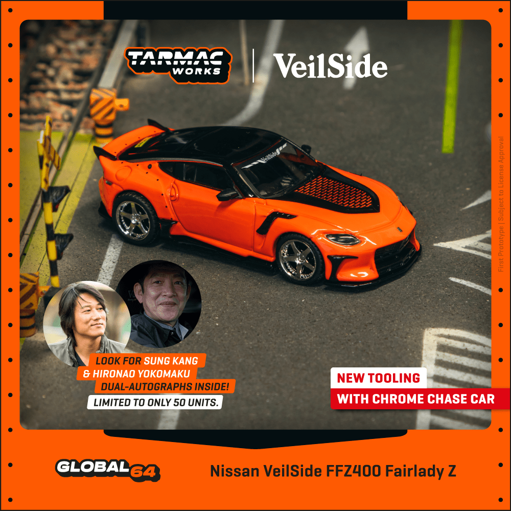 TARMAC WORKS GLOBAL64 1/64 Nissan VeilSide FFZ400 Fairlady Z