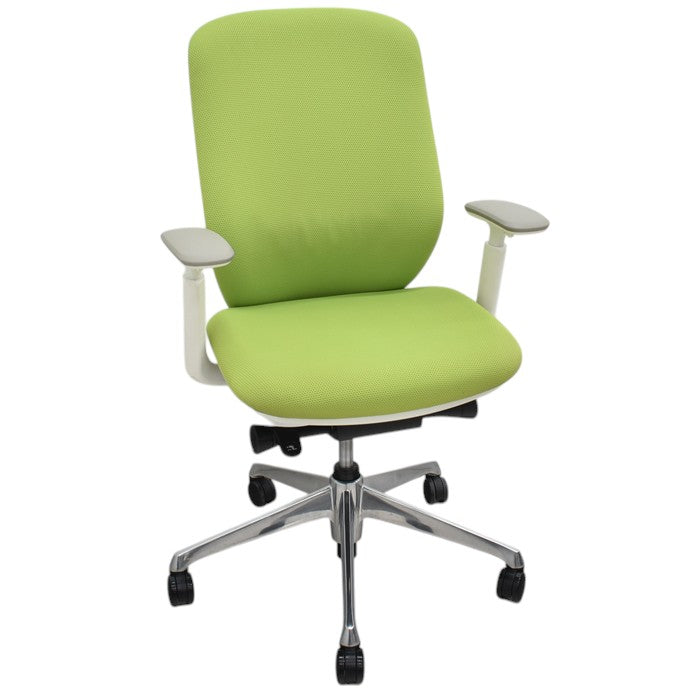 中古】オカムラ シルフィー ハイバック 可動肘 バックカーブアジャスト