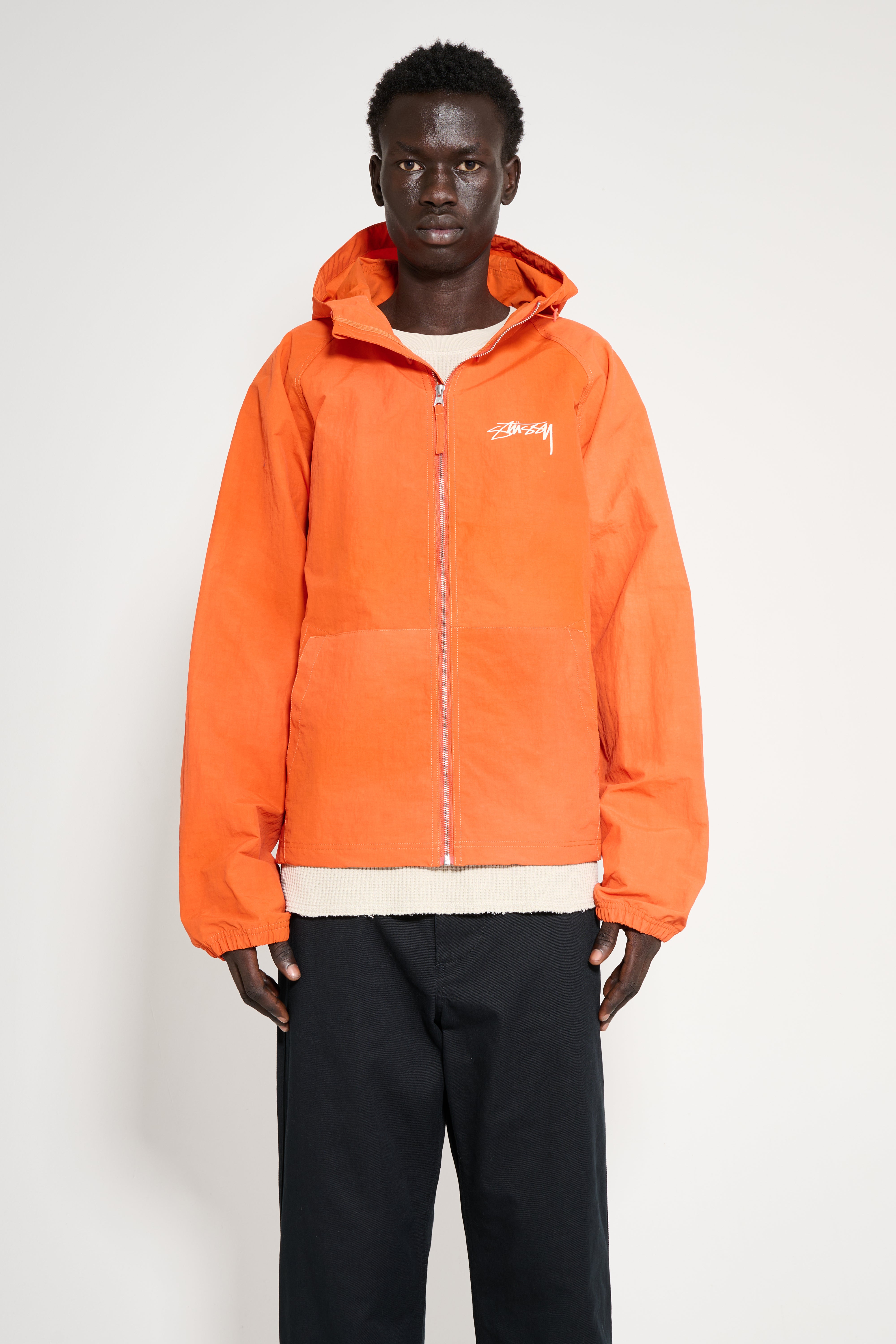 Stüssy Beach Shell Wave Dye Jacket Cayenne – Très Bien