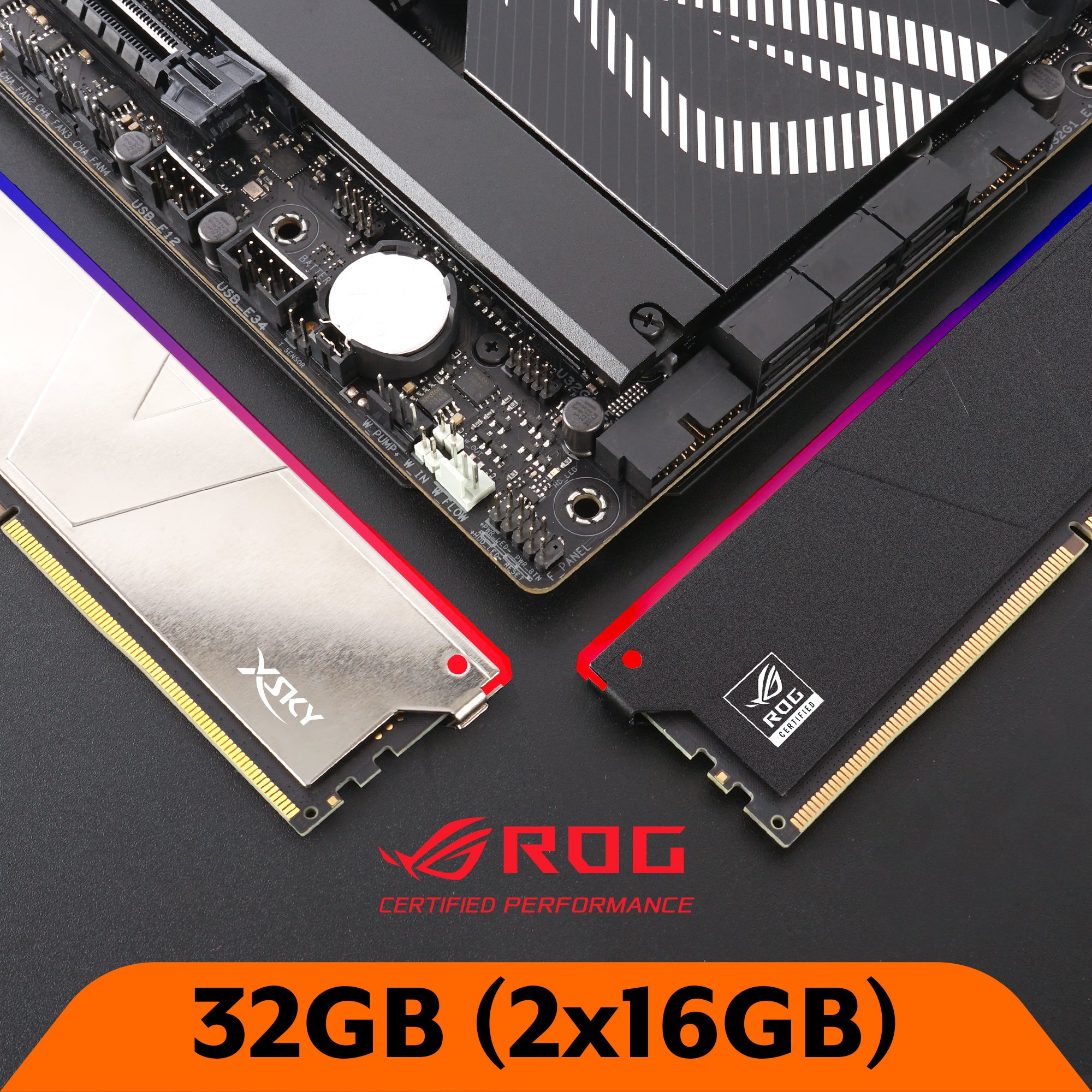 DDR5 | ROG-Certified | [Manta] XSky RGB | 32GB (16GBx2) | INTEL XMP |