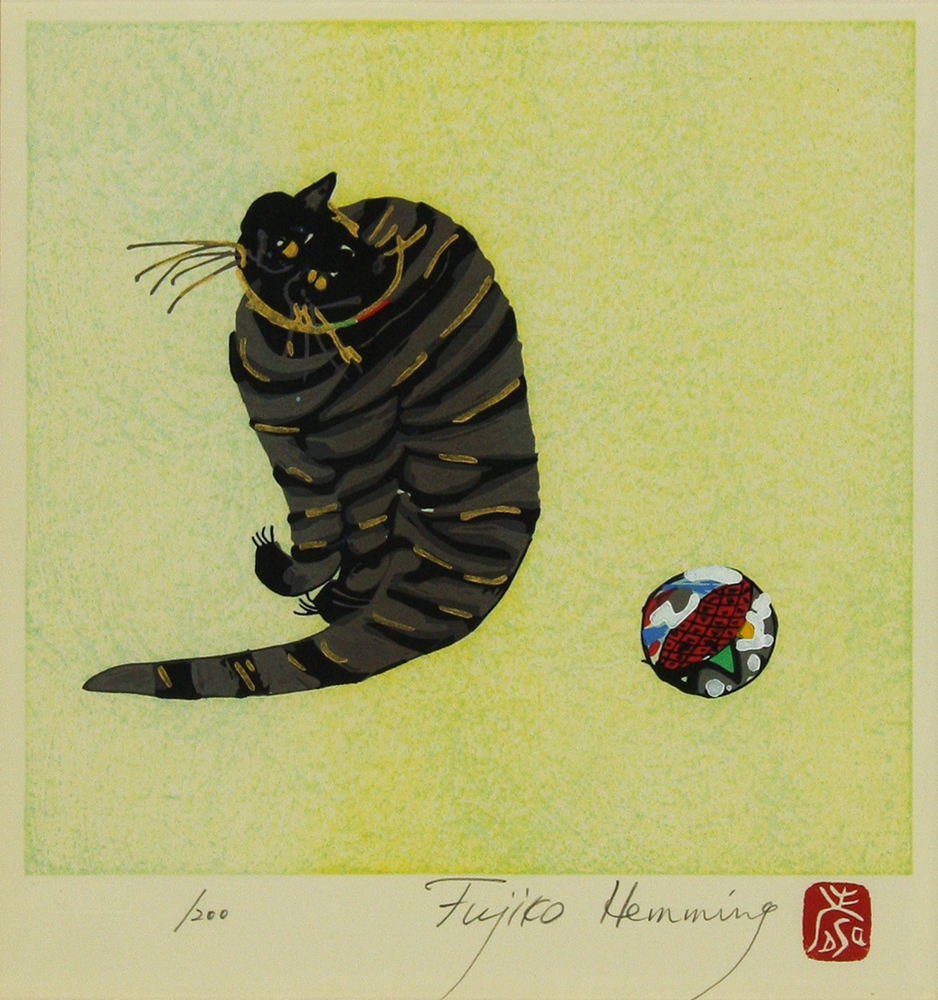 フジ子・ヘミング 「クリコ (猫十態)」 Fujiko Hemming - 創業36年