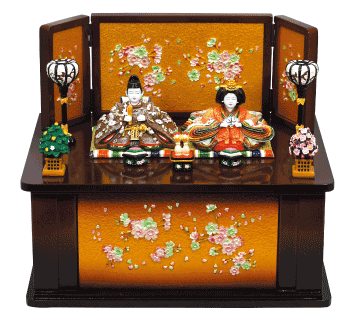 丹青堂のコンパクト段飾り