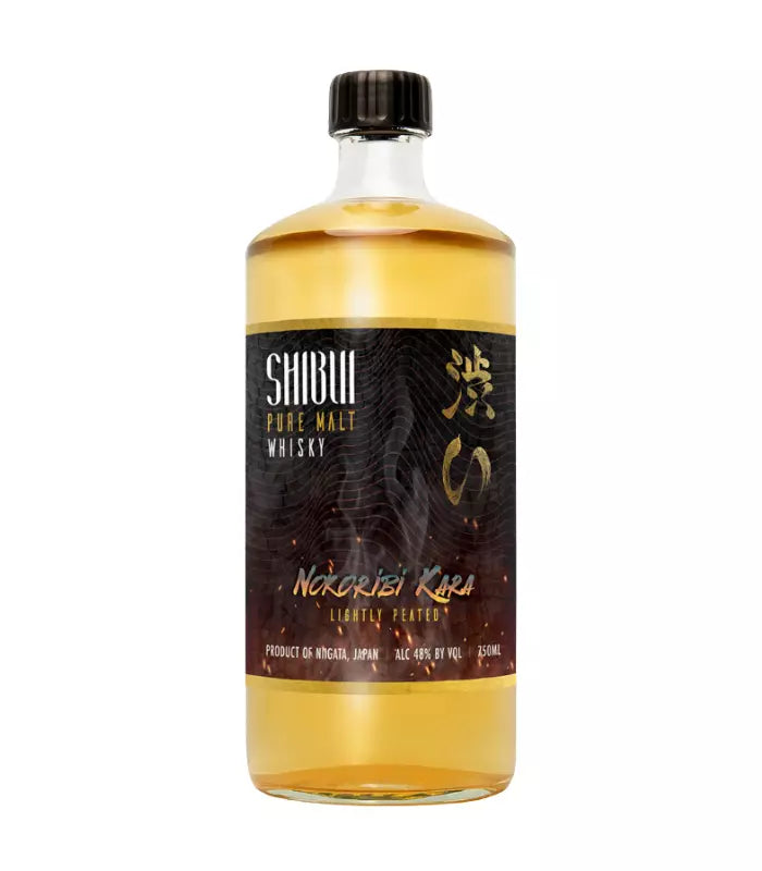 Shibui Nokoribi Kara Lightly Peated Japanese Whisky | The Barrel Tap