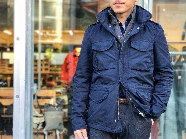 ASPESI】【aspesi】【アスペジ】の名作M-65 MINIFIELD VENTO ココに